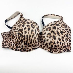 ✅ SOMA STUNNING SUPPORT SMOOTH BALCONETTE UNDERWIRE IN LEOPARD PRINT SIZE 40DD